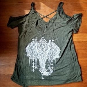 CR Off Shoulder Shirt